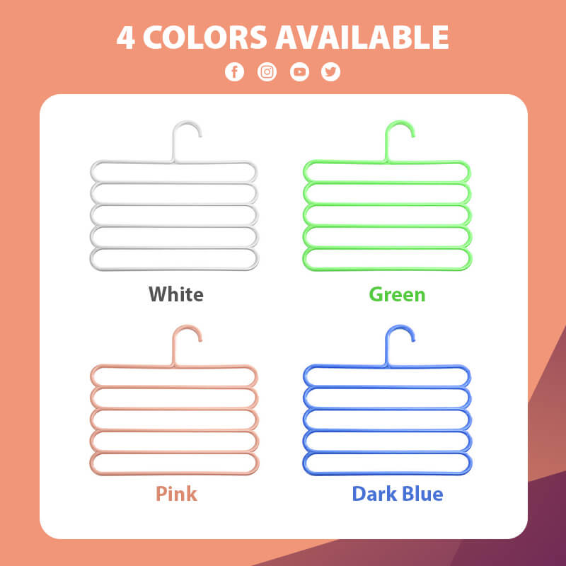 🔥Hot Sale 50% OFF🔥Multi-Functional 5-Layer Pants Hangers