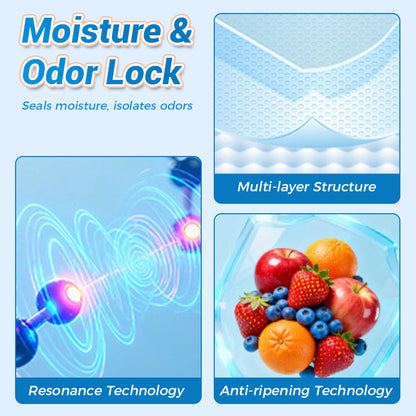 🥡Reusable Aluminum Foil Sealable Food Storage Bags 🔒✨ ♻️🛒