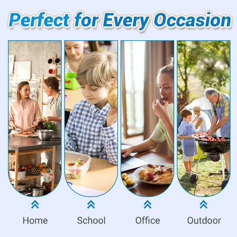 🥡Reusable Aluminum Foil Sealable Food Storage Bags 🔒✨ ♻️🛒