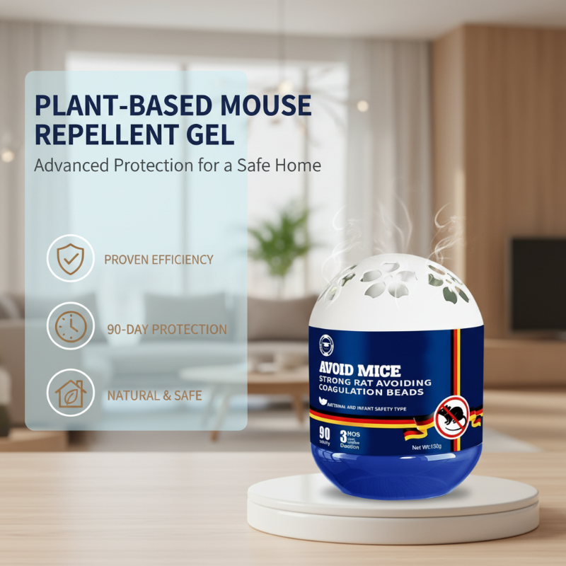 🥳2026 HOT SALE🥳💞50K+ SOLD!🌿👶 50% OFF! Plant‑Based Mouse Repellent Gel – 90 days protection, safe for kids & pets. Mint & camphor scent drives rodents away. Just open & place! 🏡✨