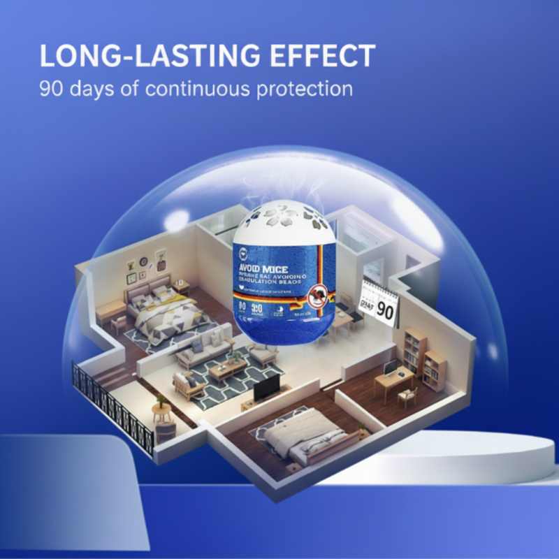 🥳2026 HOT SALE🥳💞50K+ SOLD!🌿👶 50% OFF! Plant‑Based Mouse Repellent Gel – 90 days protection, safe for kids & pets. Mint & camphor scent drives rodents away. Just open & place! 🏡✨