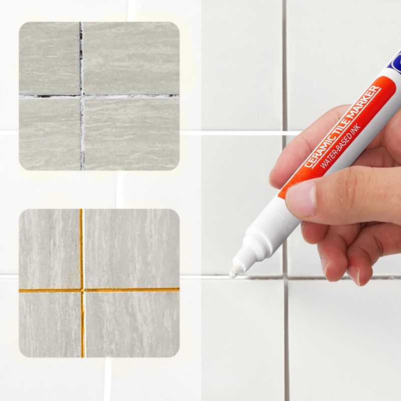 🥳2026 HOT SALE🥳💞50K+ SOLD! 🧱✨ BUY 1 GET 1 FREE! Special Price £9.99! Anti-Mould Grout Pen – covers black stains & mould instantly, waterproof seal. Restores kitchen & bathroom tiles like new! 🖌️✅