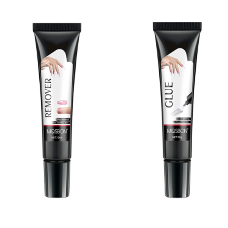 💅🔥2025 HOT SALE🔥 Extra Strong Fast-Drying Semi-Solid Nail Glue & Remover Set
