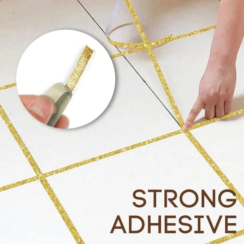 🥳2026 HOT SALE🥳💞50K+ SOLD!🧼💧 Buy More Get More Free + 50% OFF! Self‑Adhesive Caulk Tape – Waterproof, mildew‑proof & ultra stick. Covers existing caulk for a clean finish. DIY made easy. 🛁✨