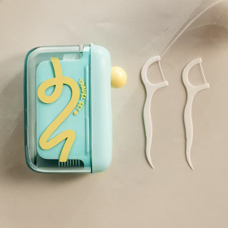 Automatic Pop-Up Dental Floss Storage Dispenser