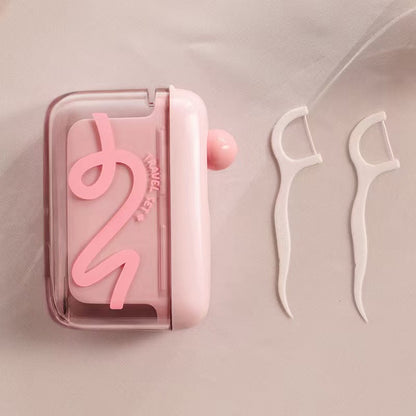 Automatic Pop-Up Dental Floss Storage Dispenser