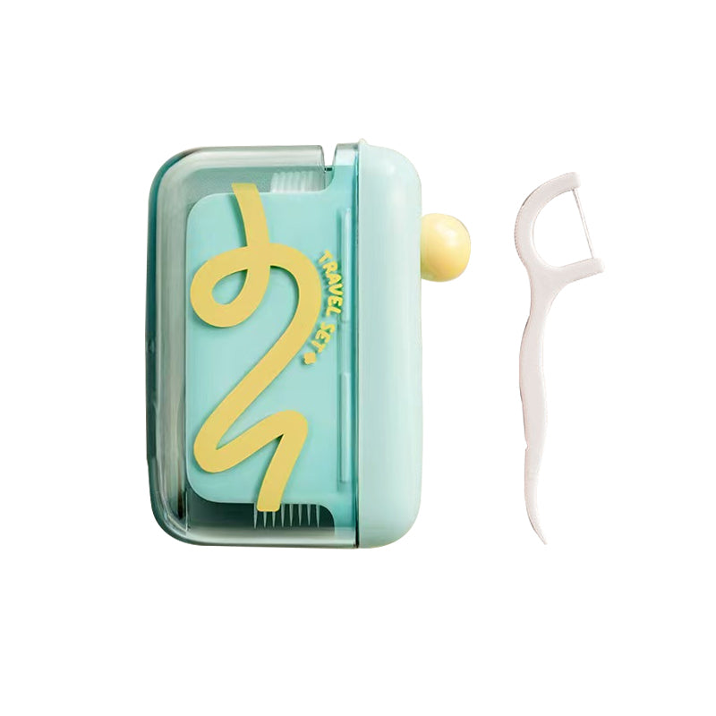 Automatic Pop-Up Dental Floss Storage Dispenser