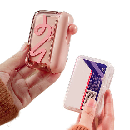 Automatic Pop-Up Dental Floss Storage Dispenser