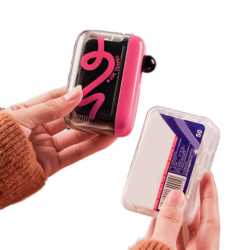 Automatic Pop-Up Dental Floss Storage Dispenser