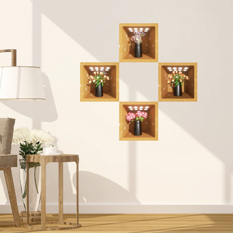 🌿🖼️ 2026 SALE | 50% OFF! Mini Gallery Wall Stickers - Potted Painting Decals