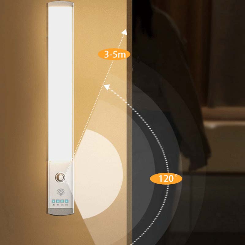 🥳2026 HOT SALE🥳💞50K+ SOLD!🧲💡 Lights Up Your Path, Knows When You‘re There. Magnetic Motion-Sensor Light Bar with Battery Display. 🚶‍♂️🔦