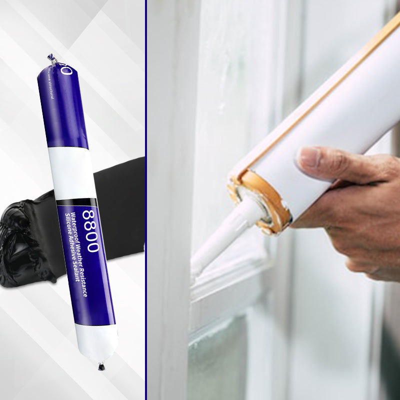 🥳2026 HOT SALE🥳💞50K+ SOLD! 🧱💧 LIMITED-TIME OFFER! Waterproof Silicone Sealant – strong bond, weather-resistant & odor-free. Seals windows, doors, tiles & roofs without peeling or cracking! 🛡️✅