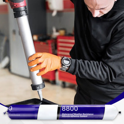 🥳2026 HOT SALE🥳💞50K+ SOLD! 🧱💧 LIMITED-TIME OFFER! Waterproof Silicone Sealant – strong bond, weather-resistant & odor-free. Seals windows, doors, tiles & roofs without peeling or cracking! 🛡️✅