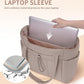 🥳2026 HOT SALE🥳💞50K+ SOLD! 🎒💧 50% OFF! Natural Puffer Tote Bag – 20L, inner elastic pocket fits 40oz tumbler. Waterproof lining, lightweight & durable – perfect for work, gym & travel! 🏋️✨