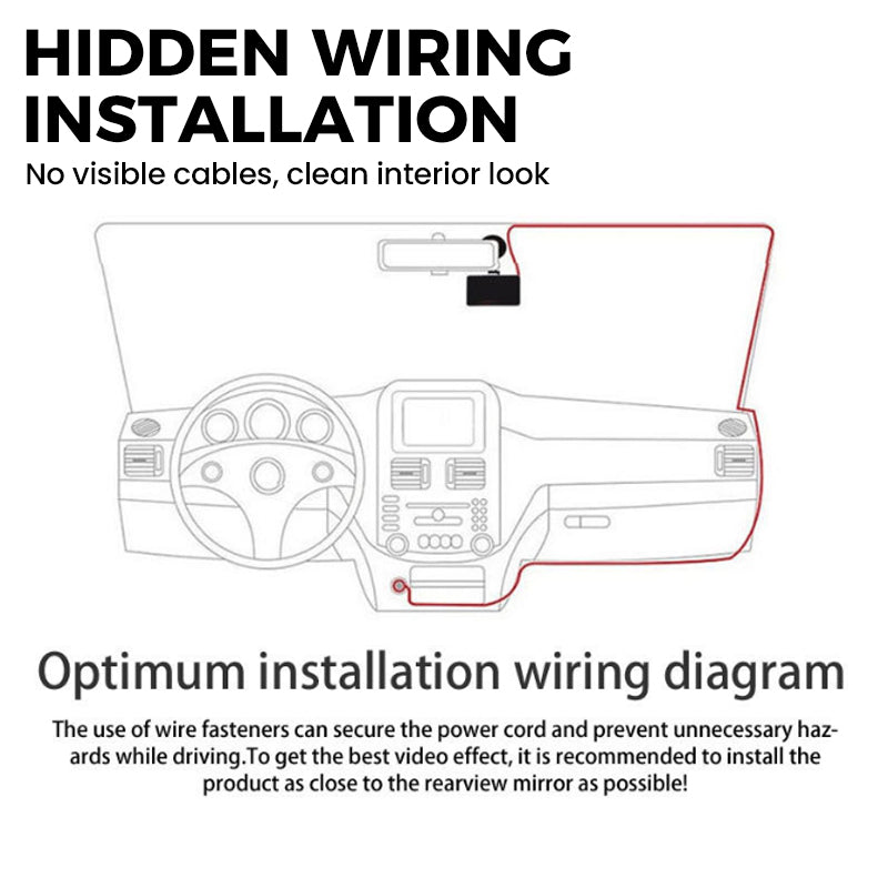 🥳2026 HOT SALE🥳💞50K+ SOLD!💥📹🔒 50% OFF! 3-Channel 1080P Dash Cam – Front, cabin & rear recording. Infrared night vision, 24h parking monitor. Clean hidden wiring. Never miss a moment. 🛡️✨