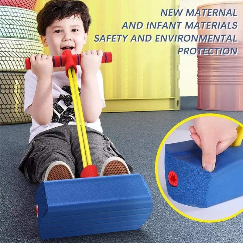 🛡️✨ Safe Foam, Bouncy Fun! Kids‘ Pogo Jumper 50% OFF⚡🌳