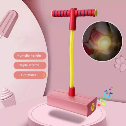 🛡️✨ Safe Foam, Bouncy Fun! Kids‘ Pogo Jumper 50% OFF⚡🌳