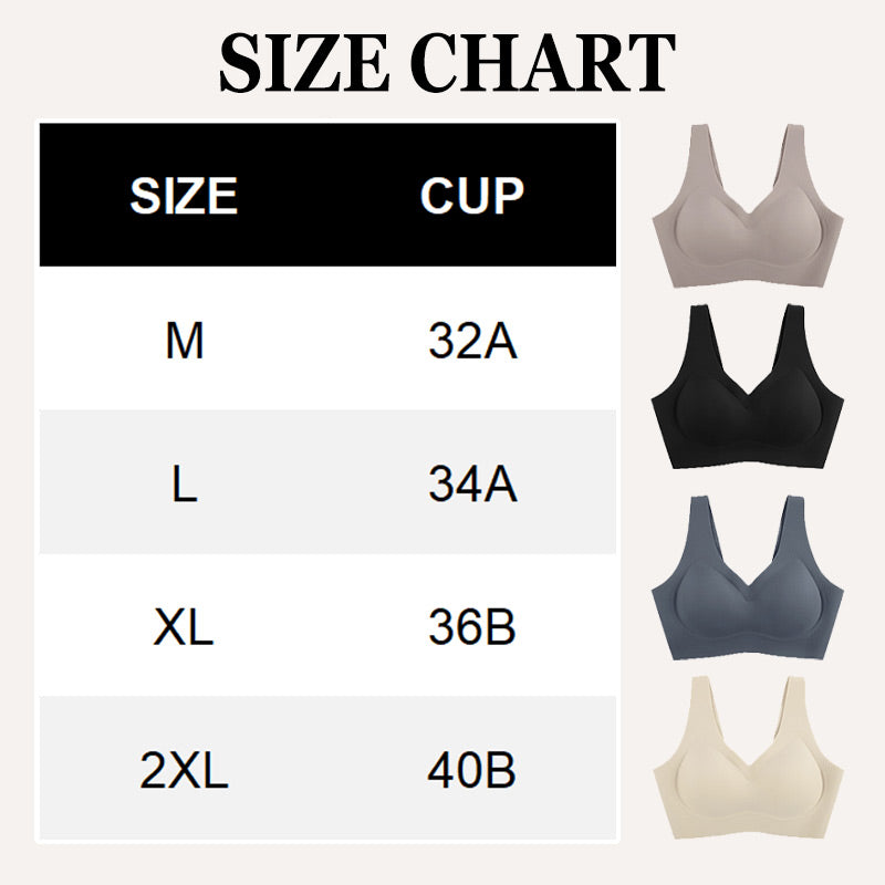 👚🔄 Your Everyday Wardrobe Essential | Feels Like a Second Skin! Stay Put, Shape Beautifully | High-Stretch Wide-Strap Bra 50% OFF☁️🔗