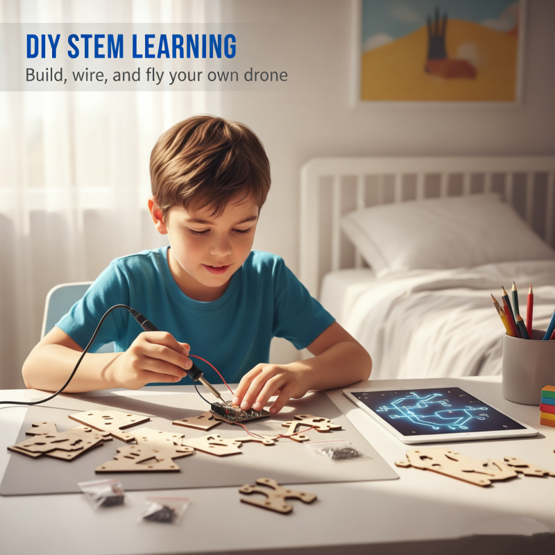 🥳2026 HOT SALE🥳💞50K+ SOLD!🎁🔥 HOT SA🎁🔥 50% OFF! DIY Wooden Drone Building Kit – Hands-on assembly, altitude hold & safety frame. Learn STEM skills while building your own flyer. Perfect for curious minds! 🚁✨LE 50%OFF 🔥🧩 DIY Wooden Drone Building Kit 🚁