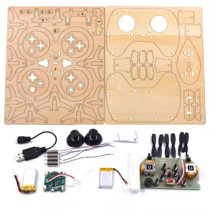 🥳2026 HOT SALE🥳💞50K+ SOLD!🎁🔥 HOT SA🎁🔥 50% OFF! DIY Wooden Drone Building Kit – Hands-on assembly, altitude hold & safety frame. Learn STEM skills while building your own flyer. Perfect for curious minds! 🚁✨LE 50%OFF 🔥🧩 DIY Wooden Drone Building Kit 🚁
