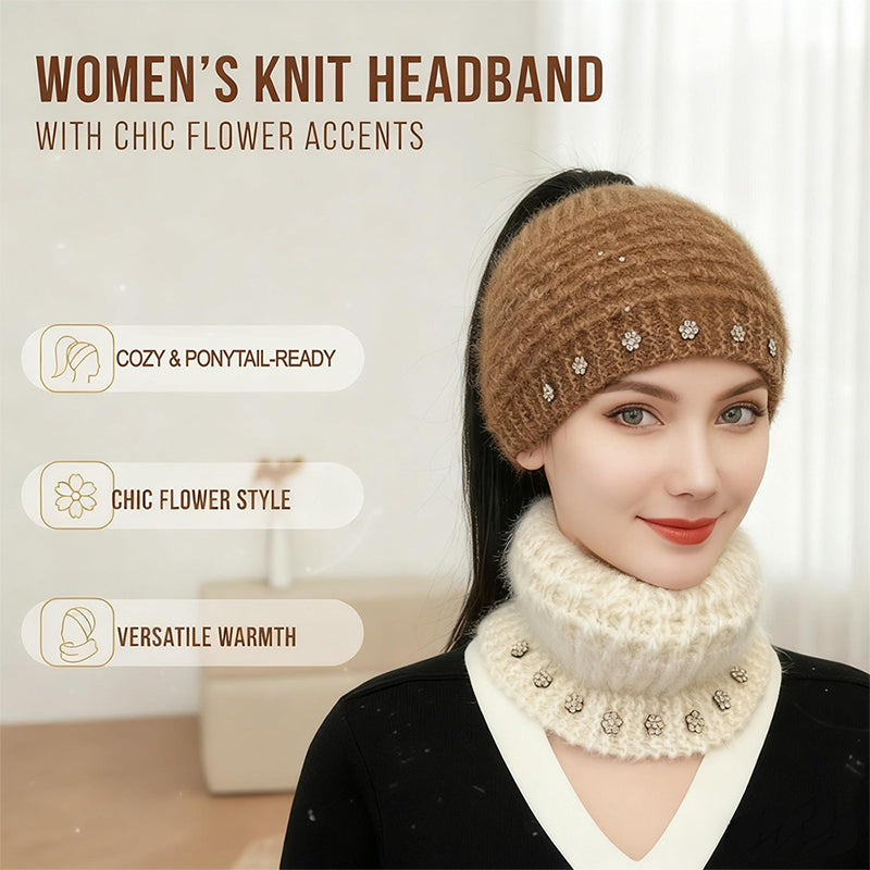 🔥📉 【Final Clearance!】Floral Knit Headbands | Lowest Price Ever, While Stocks Last!🎀🌼🥳2026 HOT SALE🥳💞50K+ SOLD!