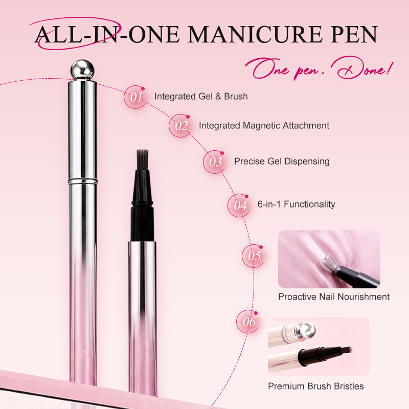 🥳2026 HOT SALE🥳💞50K+ SOLD!💝💫Hot Sale 50% OFF! All-in-One Cat Eye Nail Gel Pen – Get a hypnotic cat-eye effect in one stroke! Magnetic gel, lasting shine, salon magic at home. 🖤🌌