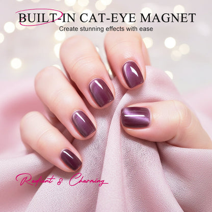 🥳2026 HOT SALE🥳💞50K+ SOLD!💝💫Hot Sale 50% OFF! All-in-One Cat Eye Nail Gel Pen – Get a hypnotic cat-eye effect in one stroke! Magnetic gel, lasting shine, salon magic at home. 🖤🌌