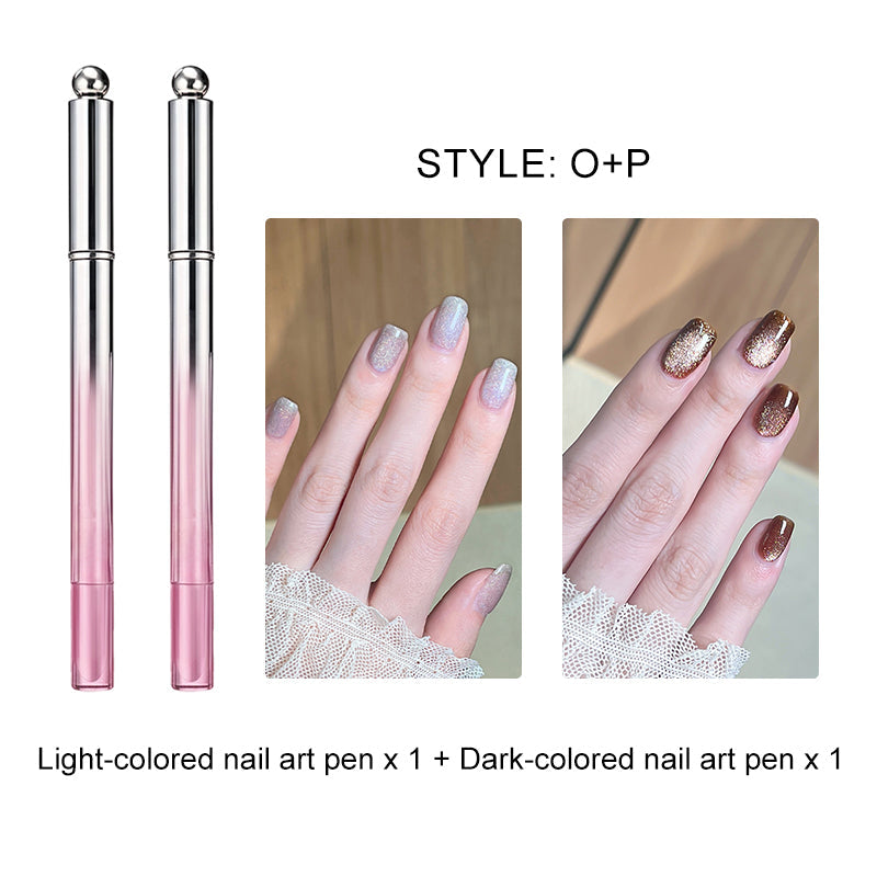 🥳2026 HOT SALE🥳💞50K+ SOLD!💝💫Hot Sale 50% OFF! All-in-One Cat Eye Nail Gel Pen – Get a hypnotic cat-eye effect in one stroke! Magnetic gel, lasting shine, salon magic at home. 🖤🌌