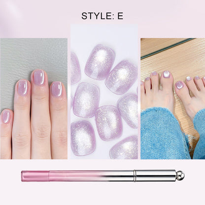 🥳2026 HOT SALE🥳💞50K+ SOLD!💝💫Hot Sale 50% OFF! All-in-One Cat Eye Nail Gel Pen – Get a hypnotic cat-eye effect in one stroke! Magnetic gel, lasting shine, salon magic at home. 🖤🌌