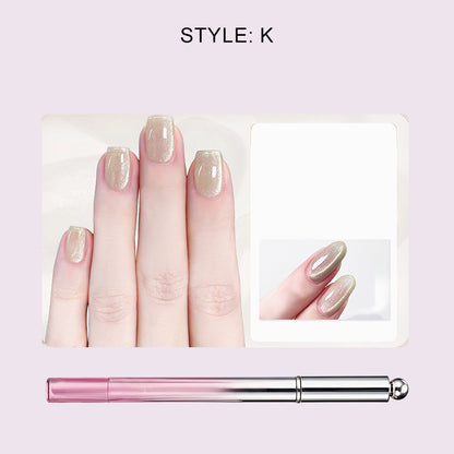 🥳2026 HOT SALE🥳💞50K+ SOLD!💝💫Hot Sale 50% OFF! All-in-One Cat Eye Nail Gel Pen – Get a hypnotic cat-eye effect in one stroke! Magnetic gel, lasting shine, salon magic at home. 🖤🌌