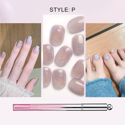 🥳2026 HOT SALE🥳💞50K+ SOLD!💝💫Hot Sale 50% OFF! All-in-One Cat Eye Nail Gel Pen – Get a hypnotic cat-eye effect in one stroke! Magnetic gel, lasting shine, salon magic at home. 🖤🌌