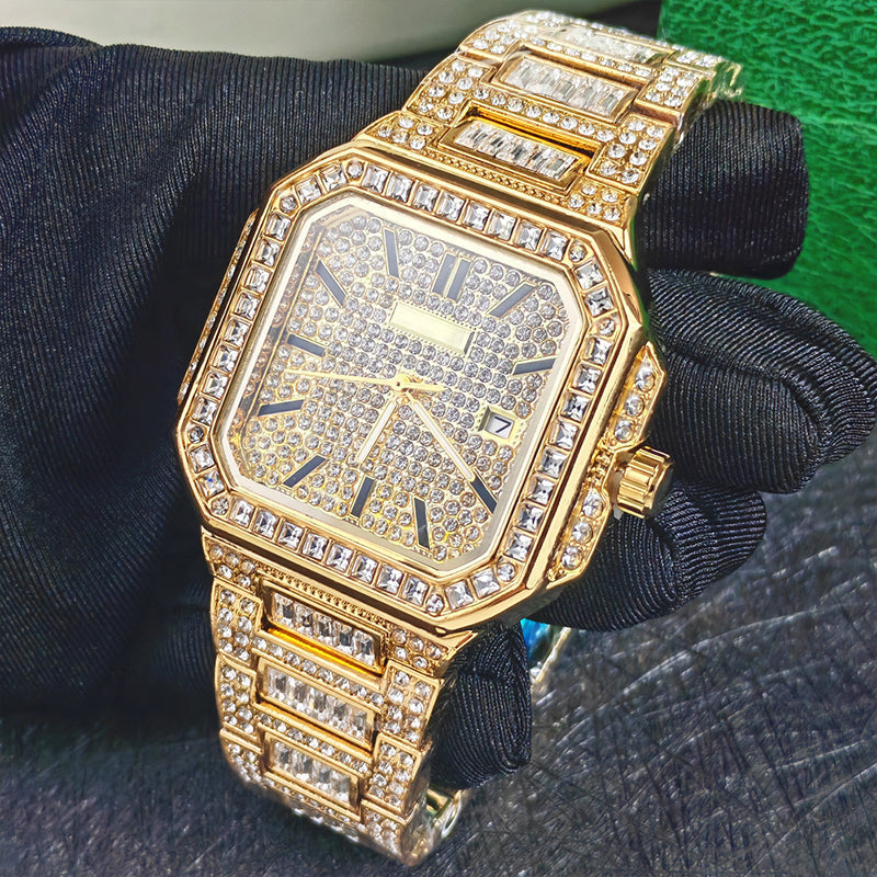 🥳2026 HOT SALE🥳💞50K+ SOLD!💎⌚ 50% OFF! Square Rhinestone Watch – Timeless sparkle for daily elegance. Dress up or down, always in style. A touch of luxury. 🕊️✨