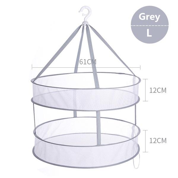 🥳2026 HOT SALE🥳💞50K+ SOLD!🧺⚡ Stop Mixing Laundry, Sort with Ease! Double-Layer Foldable Basket 50% OFF🏠✨