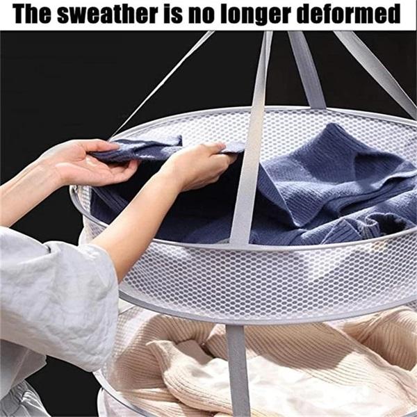 🥳2026 HOT SALE🥳💞50K+ SOLD!🧺⚡ Stop Mixing Laundry, Sort with Ease! Double-Layer Foldable Basket 50% OFF🏠✨