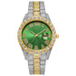 💎 Steal the Spotlight! Full Rhinestone Men's Quartz Watch | Luxe Design, Statement Look🕶️
