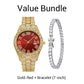 💎 Steal the Spotlight! Full Rhinestone Men's Quartz Watch | Luxe Design, Statement Look🕶️