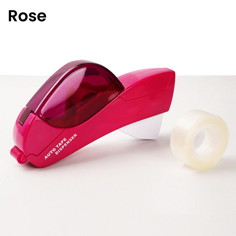 🥳2026 HOT SALE🥳💞50K+ SOLD! 📦✂️ 50% OFF! Portable Tape Cutter – one-hand operation, hidden blade for safety, no batteries. Fits 12/19mm tape. Easy gift wrapping & sealing! 🛡️✅