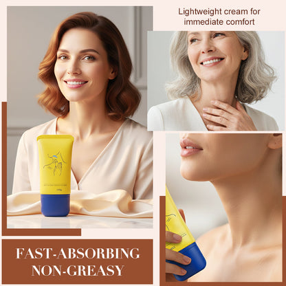 🥳2026 HOT SALE🥳💞50K+ SOLD!💥🧬👵 Target Neck Lines & Loss of Firmness | Peptide Cream with Massage Roller, 50% OFF✨🛁