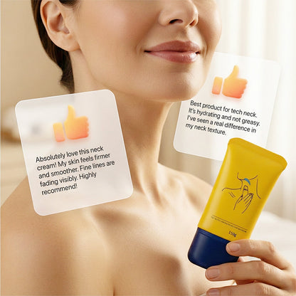 🥳2026 HOT SALE🥳💞50K+ SOLD!💥🧬👵 Target Neck Lines & Loss of Firmness | Peptide Cream with Massage Roller, 50% OFF✨🛁