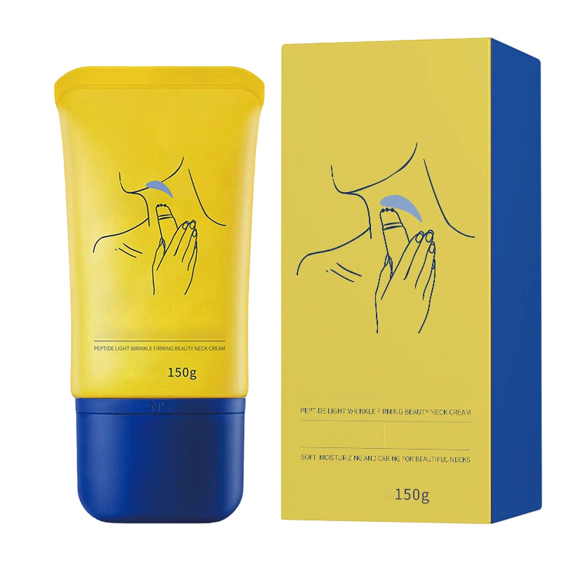 🥳2026 HOT SALE🥳💞50K+ SOLD!💥🧬👵 Target Neck Lines & Loss of Firmness | Peptide Cream with Massage Roller, 50% OFF✨🛁