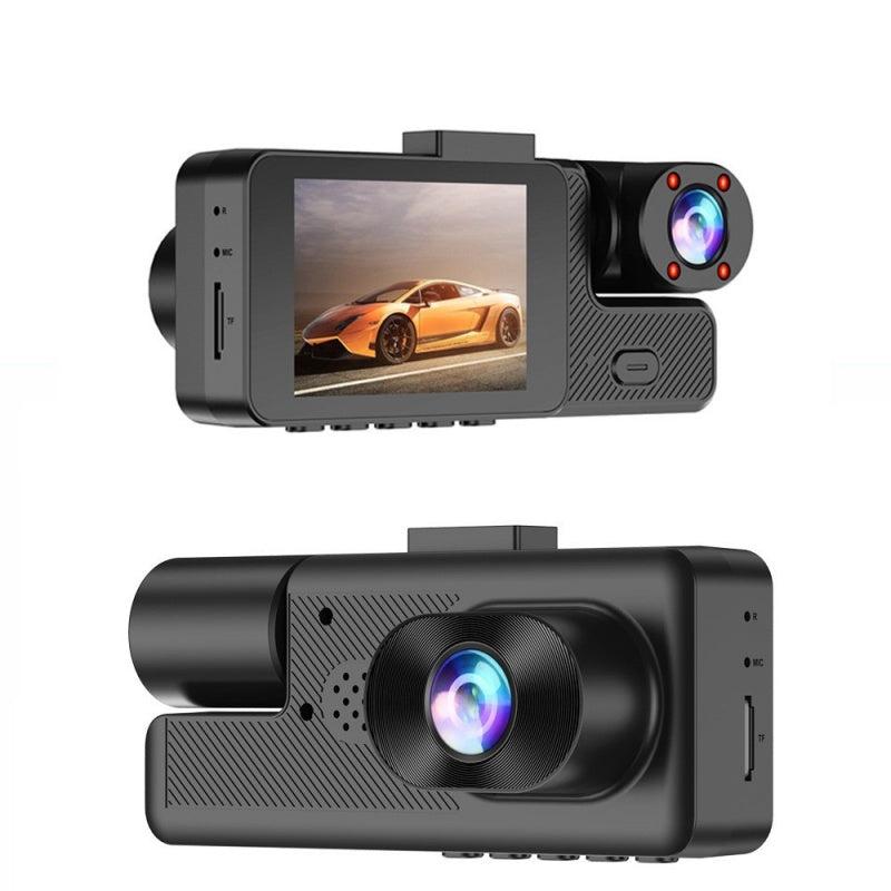 🥳2026 HOT SALE🥳💞50K+ SOLD!🚙📲 50% OFF! 3‑Cam Dash Cam with WiFi – 1080P HD, night vision. Live view on phone, no missed moments. A smarter witness. 🛣️✅