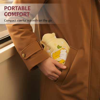 🥳2026 HOT SALE🥳💞50K+ SOLD!🧸🎀 An Adorably Portable Hand Warmer | Leak-Proof & Washable Cover Hot Promotion🔥✨