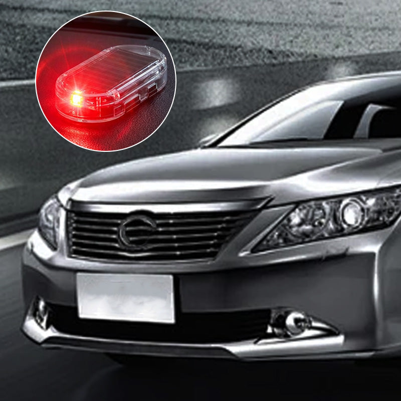 🥳2026 HOT SALE🥳💞50K+ SOLD! 🚗🌞 50% OFF! Solar Car Anti-Theft Light – solar + USB charged, auto-flashes at night. Realistic LED mimics active alarm – deters thieves without wiring. Heat-resistant, stick & go! 🛡️💡
