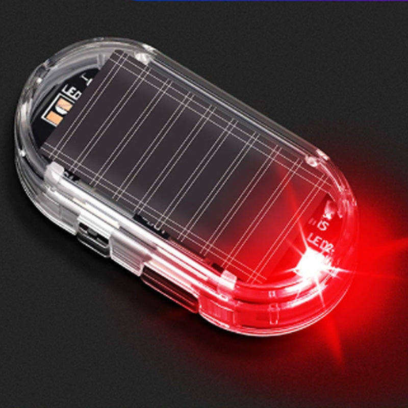 🥳2026 HOT SALE🥳💞50K+ SOLD! 🚗🌞 50% OFF! Solar Car Anti-Theft Light – solar + USB charged, auto-flashes at night. Realistic LED mimics active alarm – deters thieves without wiring. Heat-resistant, stick & go! 🛡️💡
