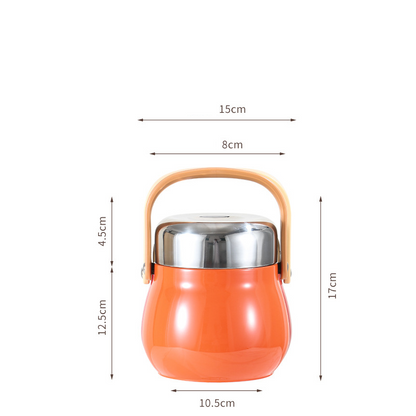 🥳2026 HOT SALE🥳💞50K+ SOLD!👨‍👩‍👧‍👦🧳 From Kitchen to Adventure, Leak-Proof & Reliable. Sturdy Stainless Steel Food Jar – Your Meals On-The-Go. 🏕️🍱