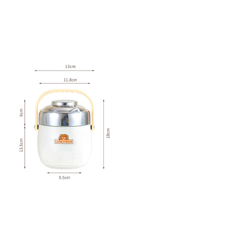 🥳2026 HOT SALE🥳💞50K+ SOLD!👨‍👩‍👧‍👦🧳 From Kitchen to Adventure, Leak-Proof & Reliable. Sturdy Stainless Steel Food Jar – Your Meals On-The-Go. 🏕️🍱