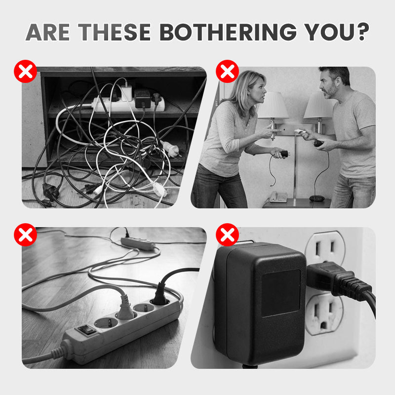 🥳2026 HOT SALE🥳💞50K+ SOLD!❤️📱🔌 Your Home‘s Safety Guardian! Smart Strip with Overload Protection & Child Lock – 50% OFF! ⚡🏠