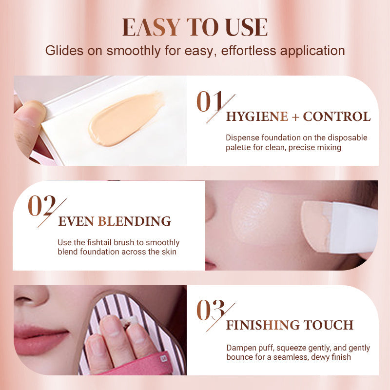 🥳2026 HOT SALE🥳💞50K+ SOLD!🔍🧽 Pro Kit, All You Need! 6-in-1 Makeup Sponge Set for Flawless Base 50% OFF💼✨