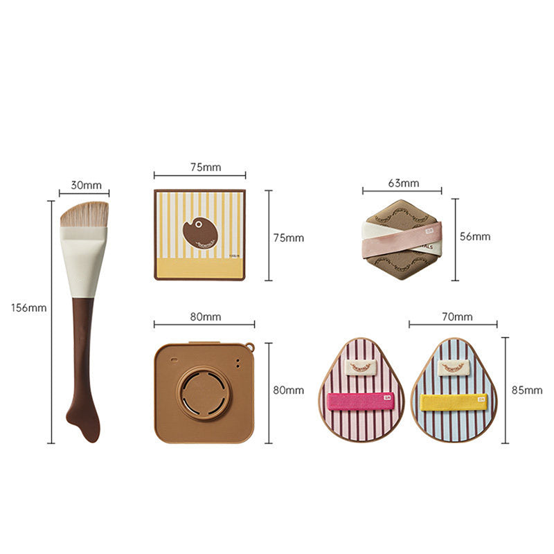 🥳2026 HOT SALE🥳💞50K+ SOLD!🔍🧽 Pro Kit, All You Need! 6-in-1 Makeup Sponge Set for Flawless Base 50% OFF💼✨