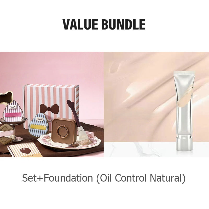 🥳2026 HOT SALE🥳💞50K+ SOLD!🔍🧽 Pro Kit, All You Need! 6-in-1 Makeup Sponge Set for Flawless Base 50% OFF💼✨